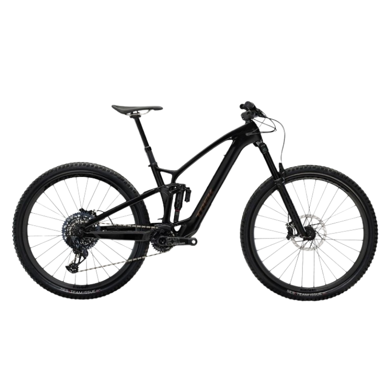 Vélo électrique Trek Fuel EXe 9.8 GX AXS – TQ 360Wh – VTT Trail Carbone Noir